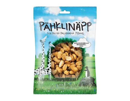 Maapähkinöitä suolatussa karamellissa PHEKLINÄPP 200g