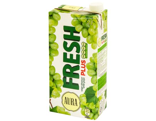 Mehujuoma AURA Fresh Plus White Grape 2L