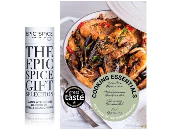 Maustesetti EPIC SPICE Cooking Essentials (välimerellisiä makuja)