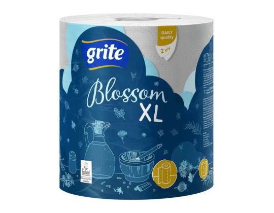 Kotitalouspaperi 2-kerroksinen GRITE Blossom 1 rulla, 325 arkkia