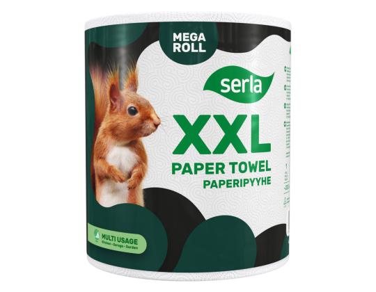 Talouspaperi 2-kerroksinen SERLA Squirrel XXL valkoinen