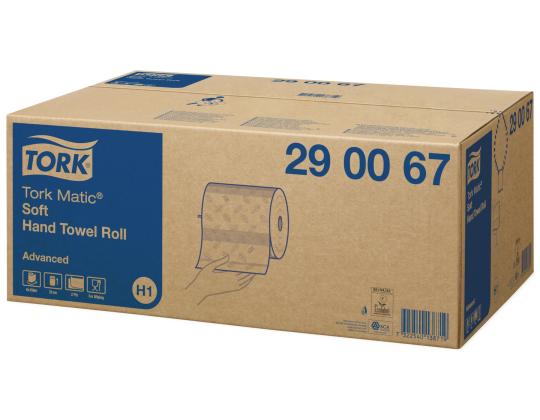 Rullapaperi 2-kerroksinen TORK Matic Soft Advanced H1 21cmx150m (290067)