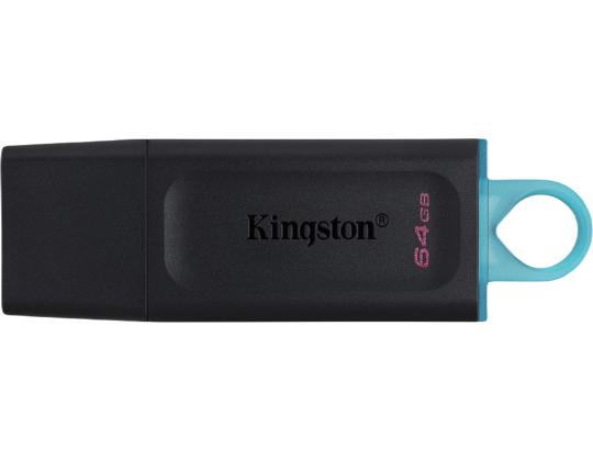 Muistitikku KINGSTON 64GB  USB 3.2 Exodia Black + Teal