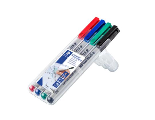 Merkkisetti STAEDTLER Lumocolor 311 S ei-pysyvä 4 väriä