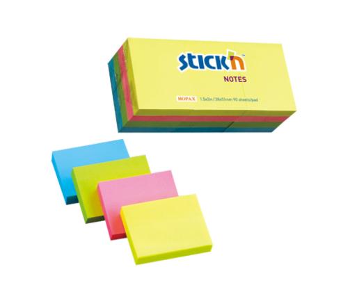 Viestilaput 38x51 StickN 12x100a pastelli värit