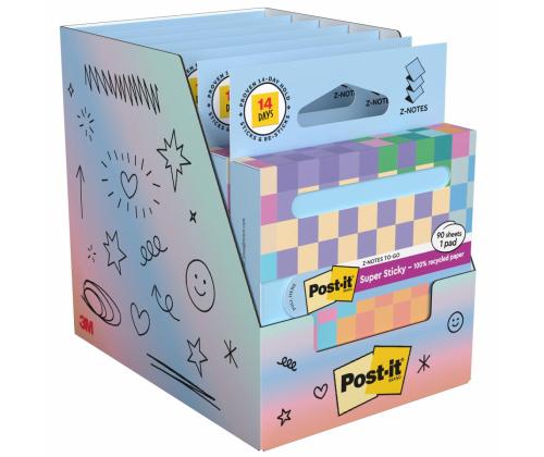 Viestilappu 76x76 Post-it R330 Super Sticky 90sh