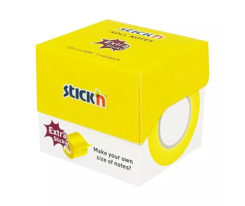 Viestilappu 50mmx10m uudelleenkiinnitettävä