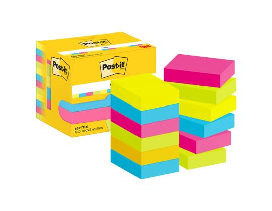 Viestilappu 38x51 Post-it 653EN 12kpl/pkt