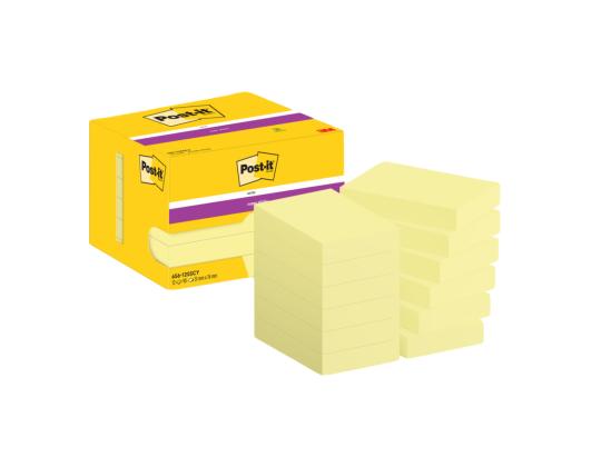 Viestilaput 51x76 Post-it 656 keltainen 12 kpl