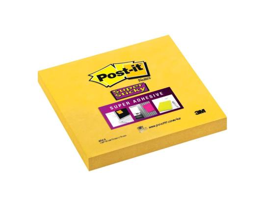 Viestilaput 76x76 Post-it 654 Super Sticky keltainen Z-notes