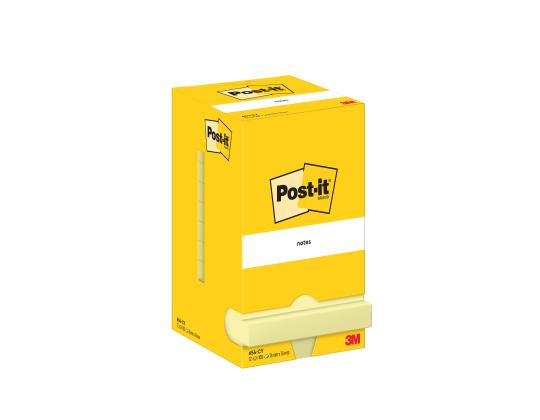 Viestilaput 76x76 Post-it 654 keltainen x 12 kpl