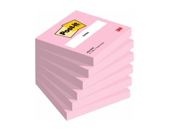 Viestilaput 76x76 Post-it 654 Poppy pinkki 6x100