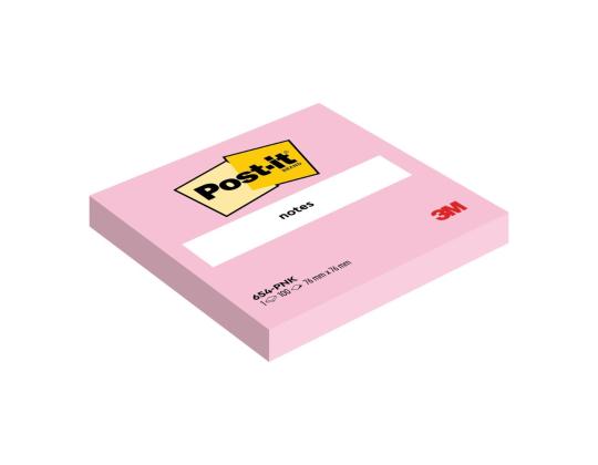 Viestilaput 76x76 Post-it 654 Poppy pinkki 6x100