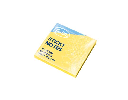 Viestilaput 76x76mm Sticky Notes keltainen