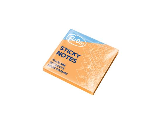 Viestilaput 76x76mm Sticky Notes orange