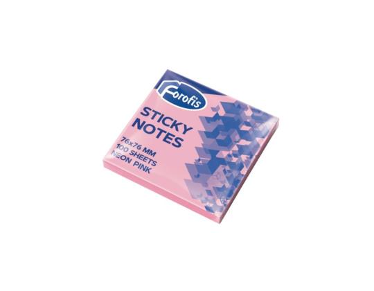 Viestilaput 76x76mm Sticky Notes pink