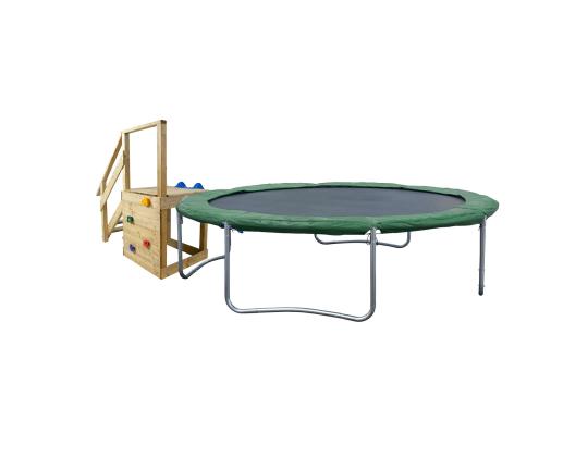 Trampoliini D304cm, vihreä reuna