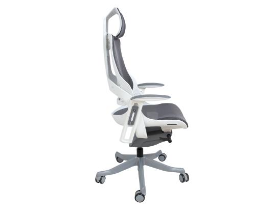 Tietokonetuoli/työtuoli WAU 70x70xH112-129cm, runko harmaa/valkoinen