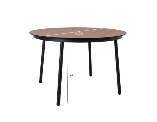 Pöytä HELSINKI D120xK74cm
