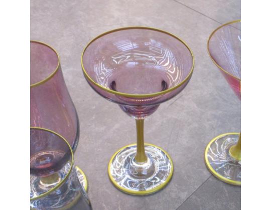 Cocktaillasi HAVANA D10xH16cm "Margarita", harmaa lasi
