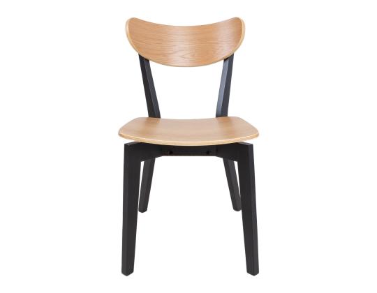 Tuoli ROXBY tammi/musta, 45x55xH79,5cm