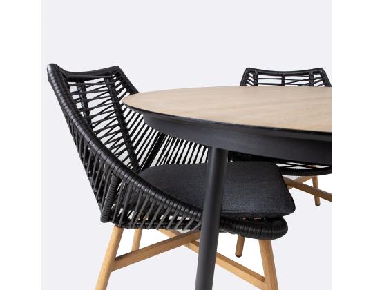 Puutarhakalusteet HELSINKI pöytä ja 4 tuolia