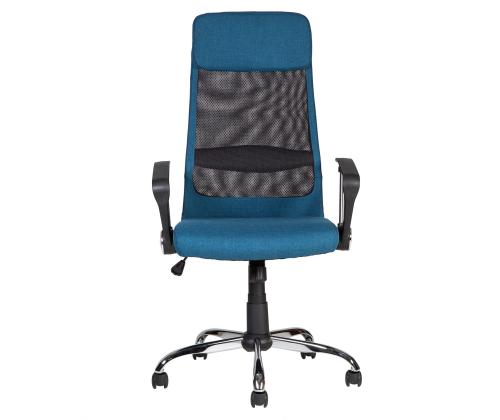 Työtuoli DARLA, 62x63xH116-126cm, sininen, polyesterikangas, metallia