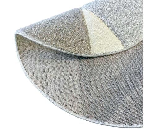 Matto DIXIE CARVED-1, D200cm, harmaa/beige