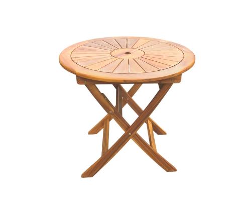 Pöytä FABIOLA D80xH72cm, akaasiapuu