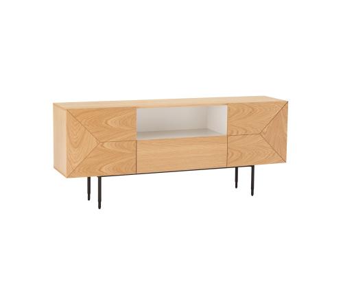 Nojatuolit NATE 180x40xH76cm, tammi