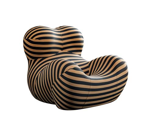 Nojatuoli HARMONY OASIS 104x124xH90cm raidallinen