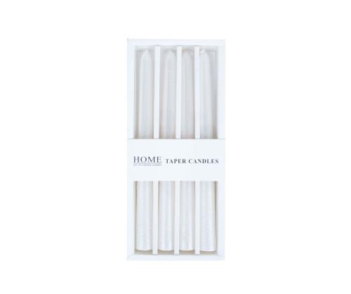 Antiikki kynttilä CAROL 4kpl 20cm valkoinen