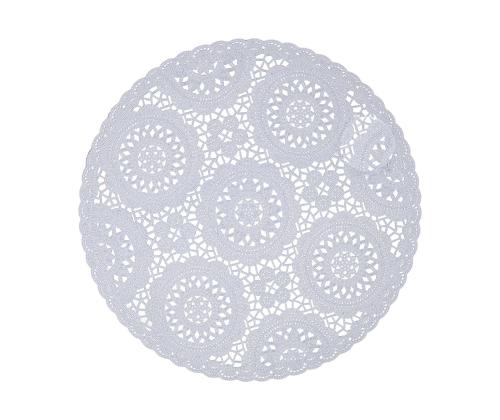 Pöytämatto AIO D38cm valkoinen pitsi