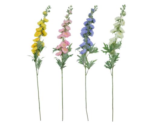 Keinotekoinen kukka FLOWERLY H90cm tokkroos "Alcea Double", mix