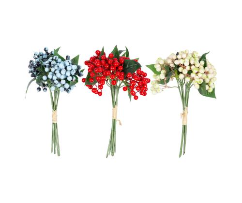 Keinotekoinen kasvi GREENLAND H31cm marjat, sekoitus