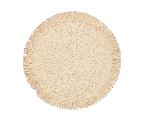 Pöytämatto LONDON D38cm valkoinen