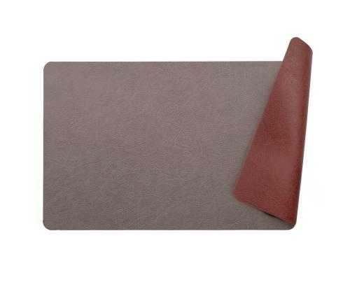 Pöytämatto MATRIX 30x45cm beige/punaruskea