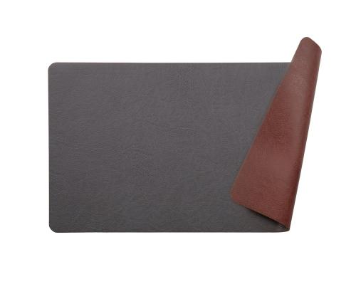 Pöytämatto MATRIX 30x45cm ruskea/sininen