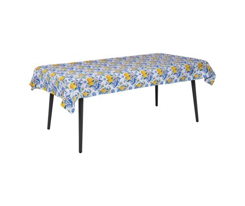 Pöytäliina LONETA 136x220cm, sitruunaherukka, 50% polyesteri, 50% puuvilla, kangas 122