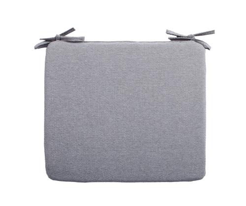 Tuoliverhoilu SIMPLE GREY 38x43x2,5cm, kangas 468, 100% polyesteriä