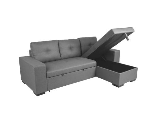 Kulmasohva CARITA harmaa