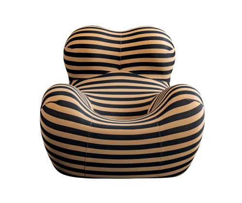 Nojatuoli HARMONY OASIS 104x124xH90cm raidallinen