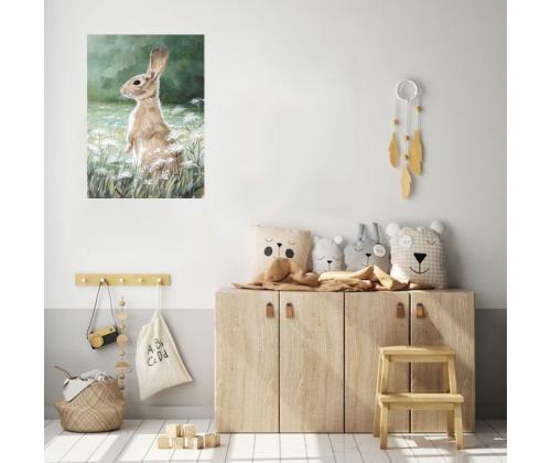 Öljymaalaus 50x70cm, kani silmukassa