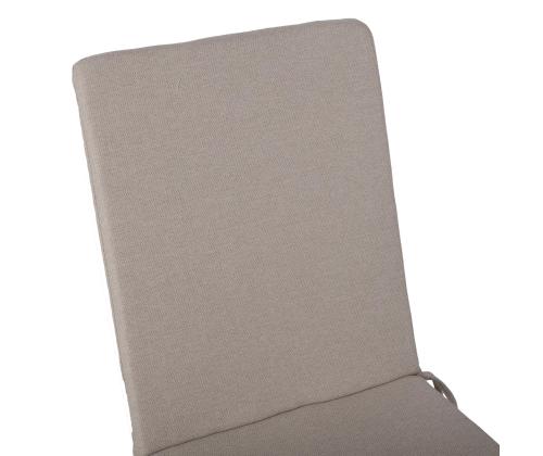 Tuolin päällinen selkänojalla SIMPLE BEIGE 42x90x3cm, kangas 466, 100% polyesteriä