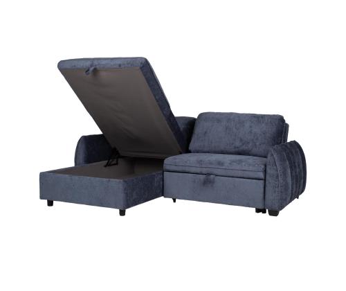 Kulmasohva CLOUD 226x95/160x88cm, sininen, sininen
