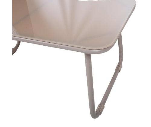 Puutarhakalustesarja MACOS pöytä, sohva ja 2 tuolia, beige