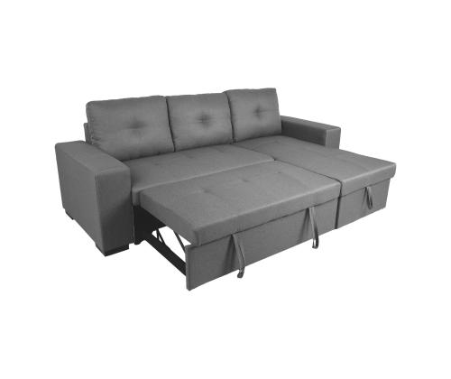 Kulmasohva CARITA harmaa