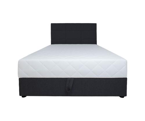 Mannermainen sänky LEIKO 140x200cm, musta