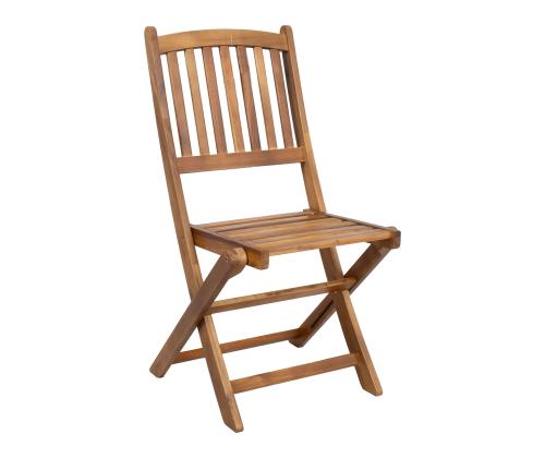 Parvekesetti GWEN D60cm pöytä ja 2 tuolia