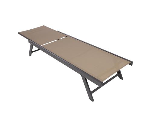 Lamam tuoli ARIO 59,5x190xH32-96cm, beige